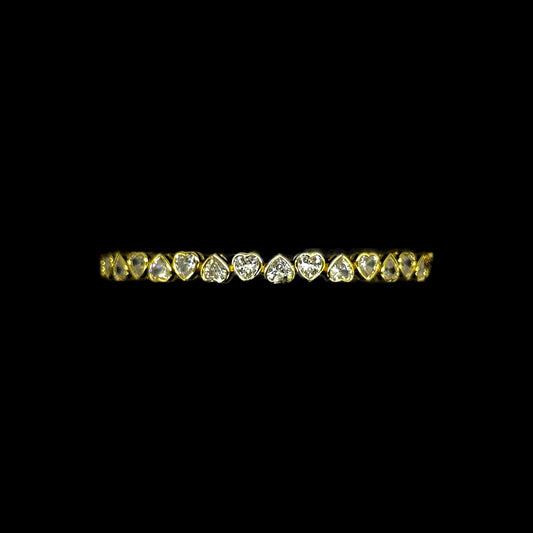 Heart Shape Cut Bracelet