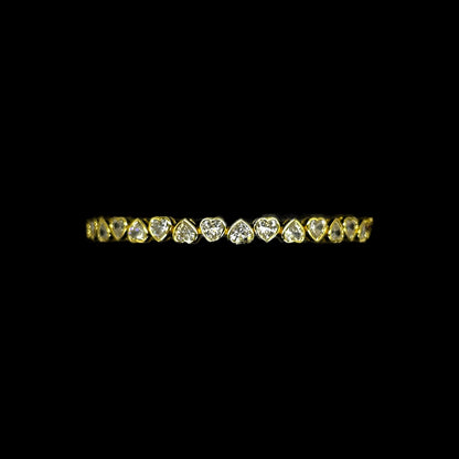Heart Shape Cut Bracelet