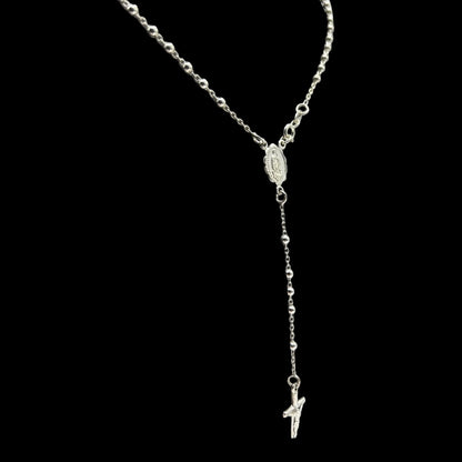 SILVER ROSARY