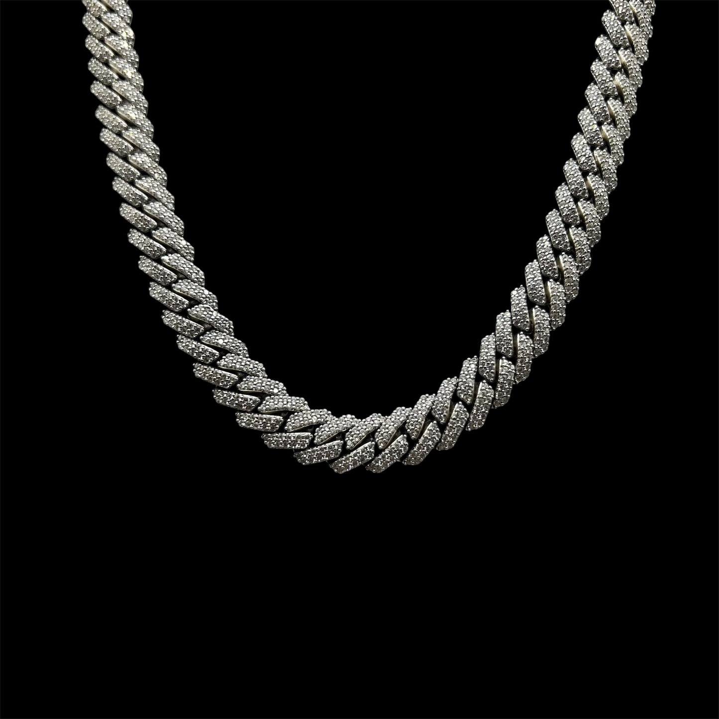 Frosted Miami Cuban Link 10mm