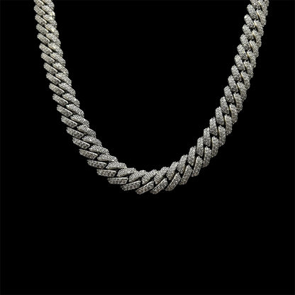 Frosted Miami Cuban Link 10mm