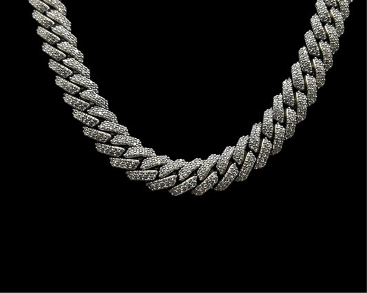 Frosted Miami Cuban Link 10mm