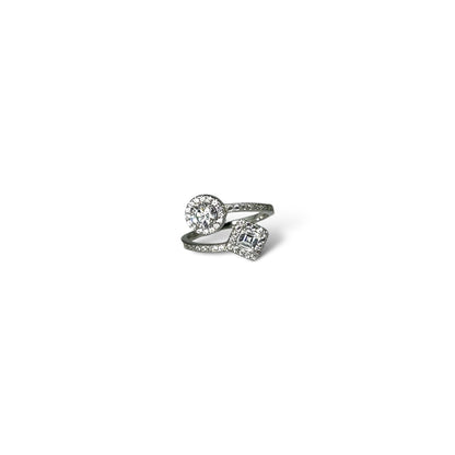 Princess & Round Cut Ring