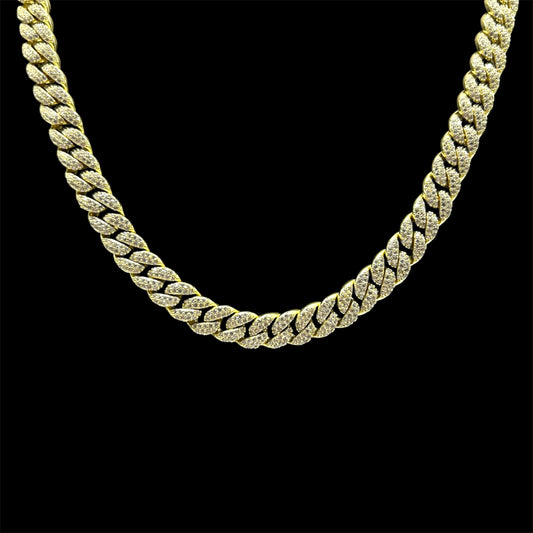 Iced Out Cuban 8mm