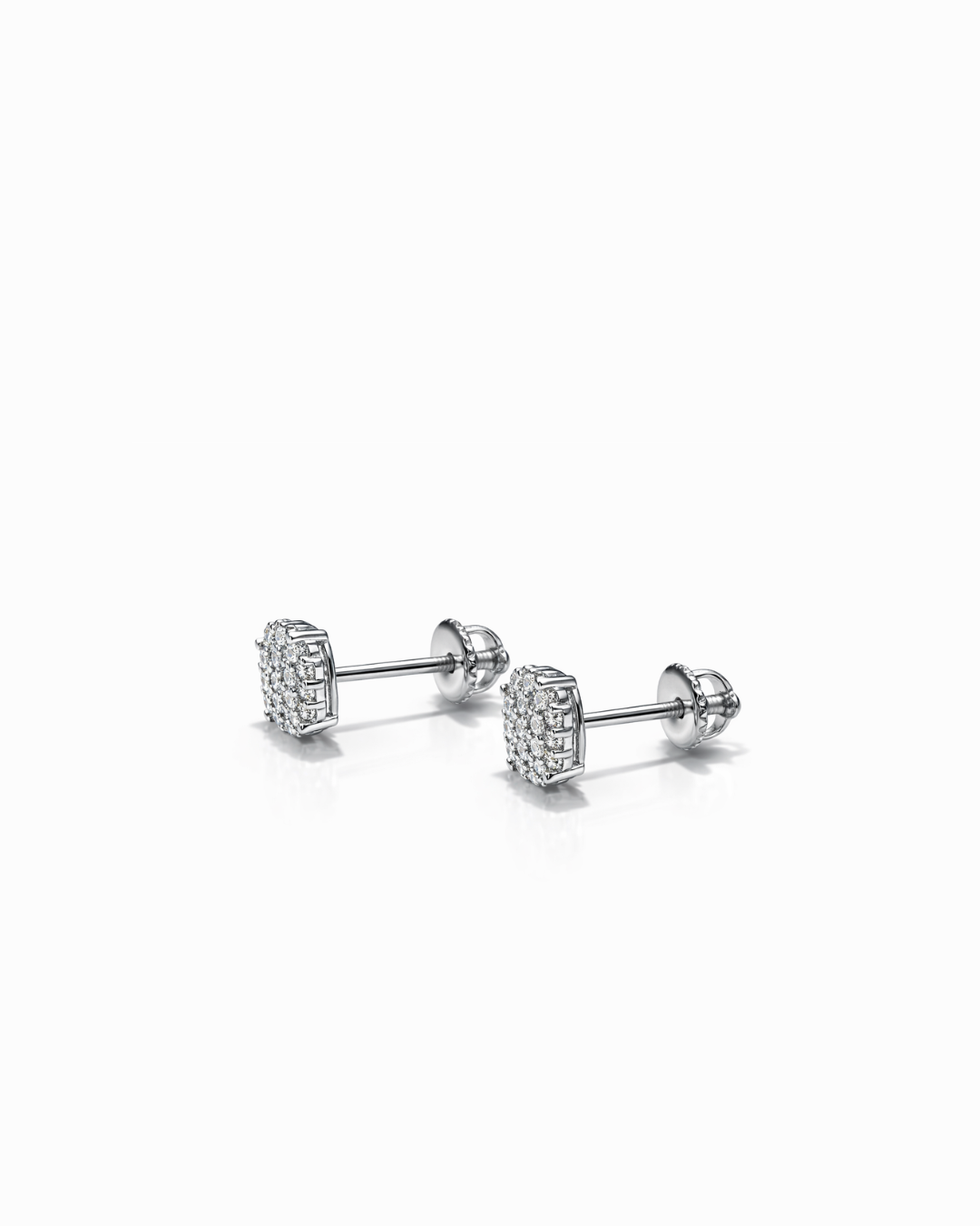 Flower Set Earrings (7mm)