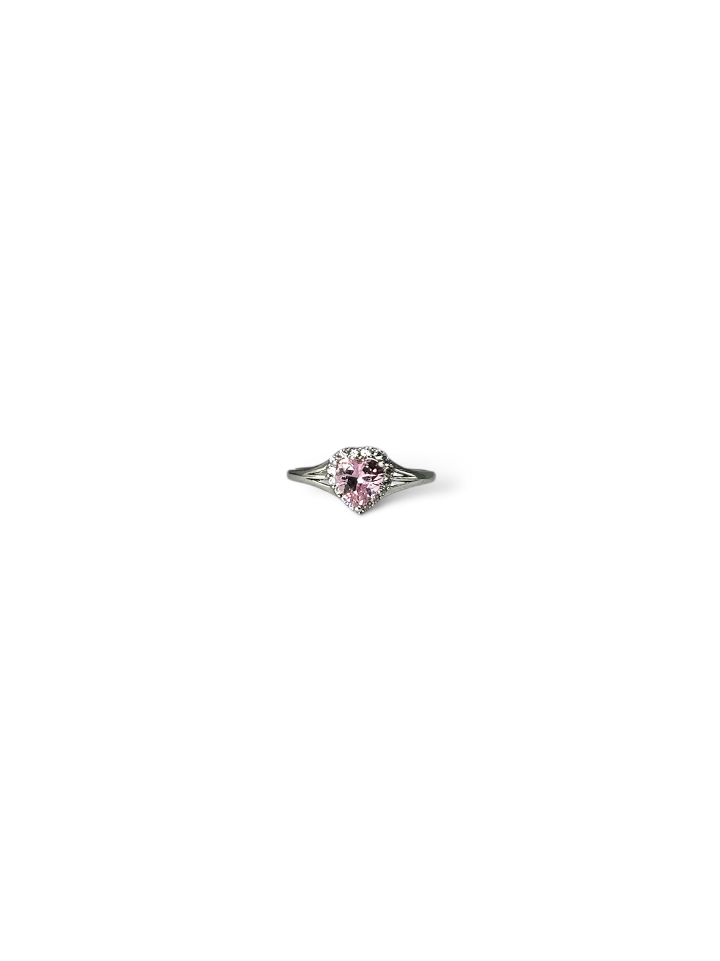 Pink Heart Ring