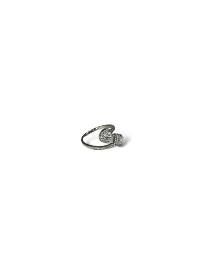 Princess & Round Cut Ring
