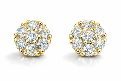 Flower Set Earring (6mm)