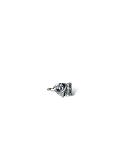 Pearl & Emerald Big Stones Ring