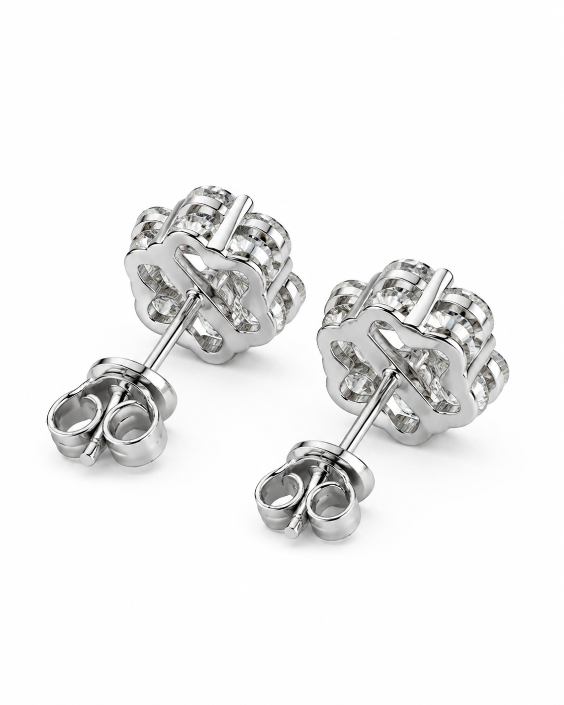 Cluster Earring Flower Set 7mm
