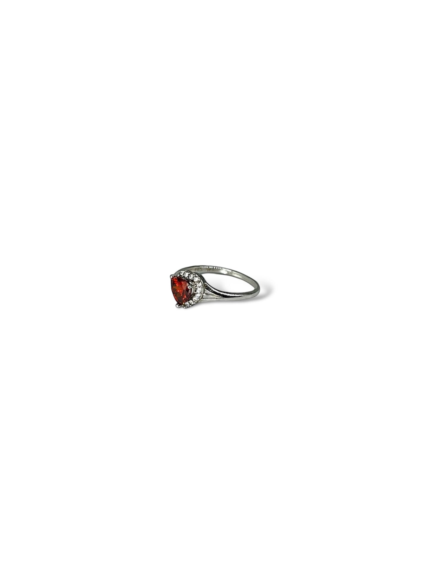 Red Heart Ring