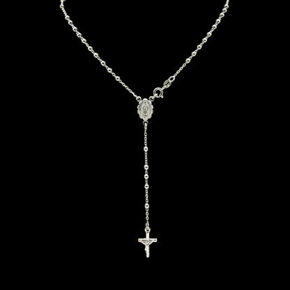 SILVER ROSARY