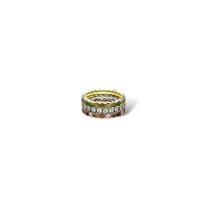 Tri-Color Ring Set