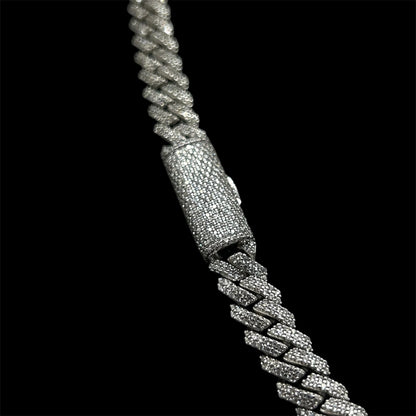 Frosted Miami Cuban Link 8mm