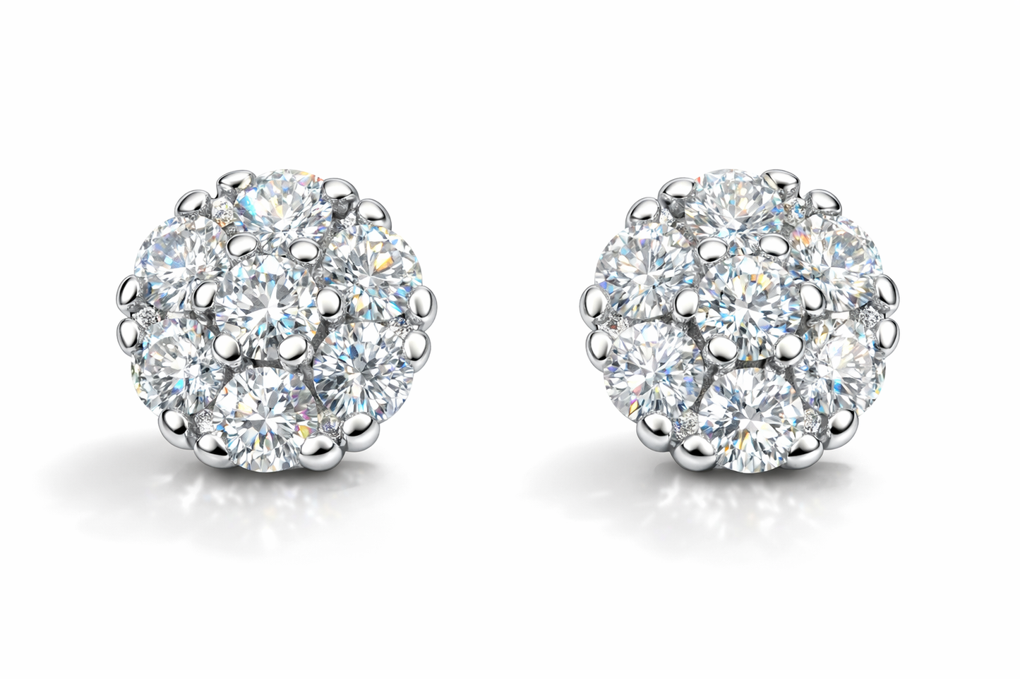 Flower Set Earring (6mm)