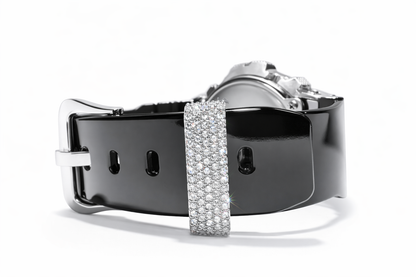 Custom Made GShock Lab Grown Diamonds Sterling Silver Case