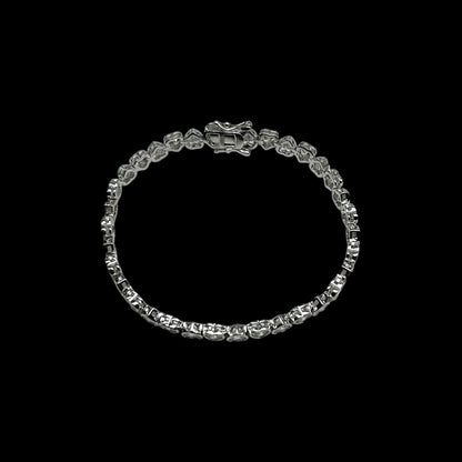 Heart Shape Cut Bracelet