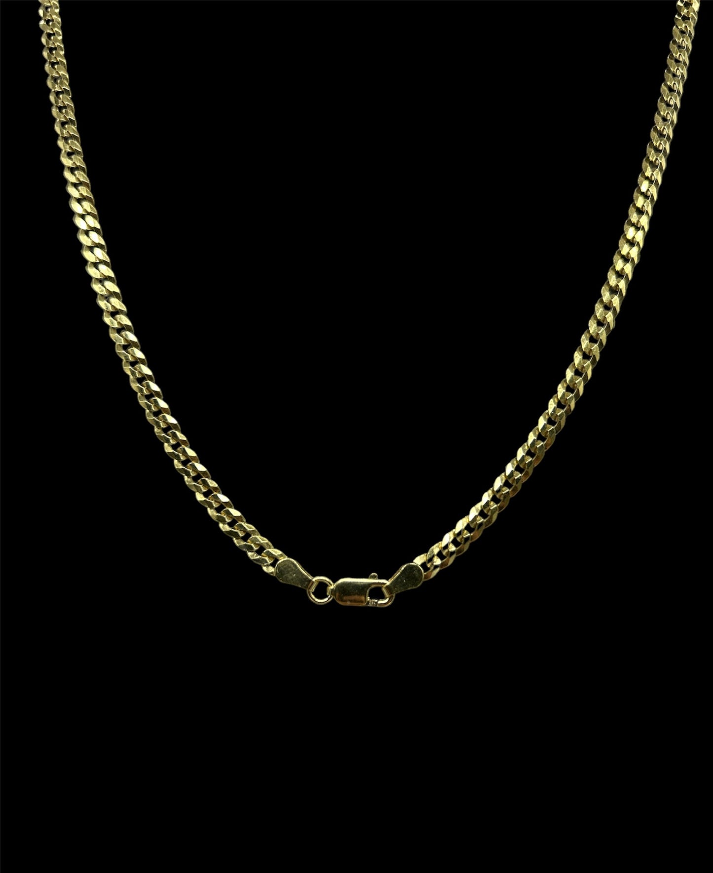 Flat Cuban Chain 4.5mm