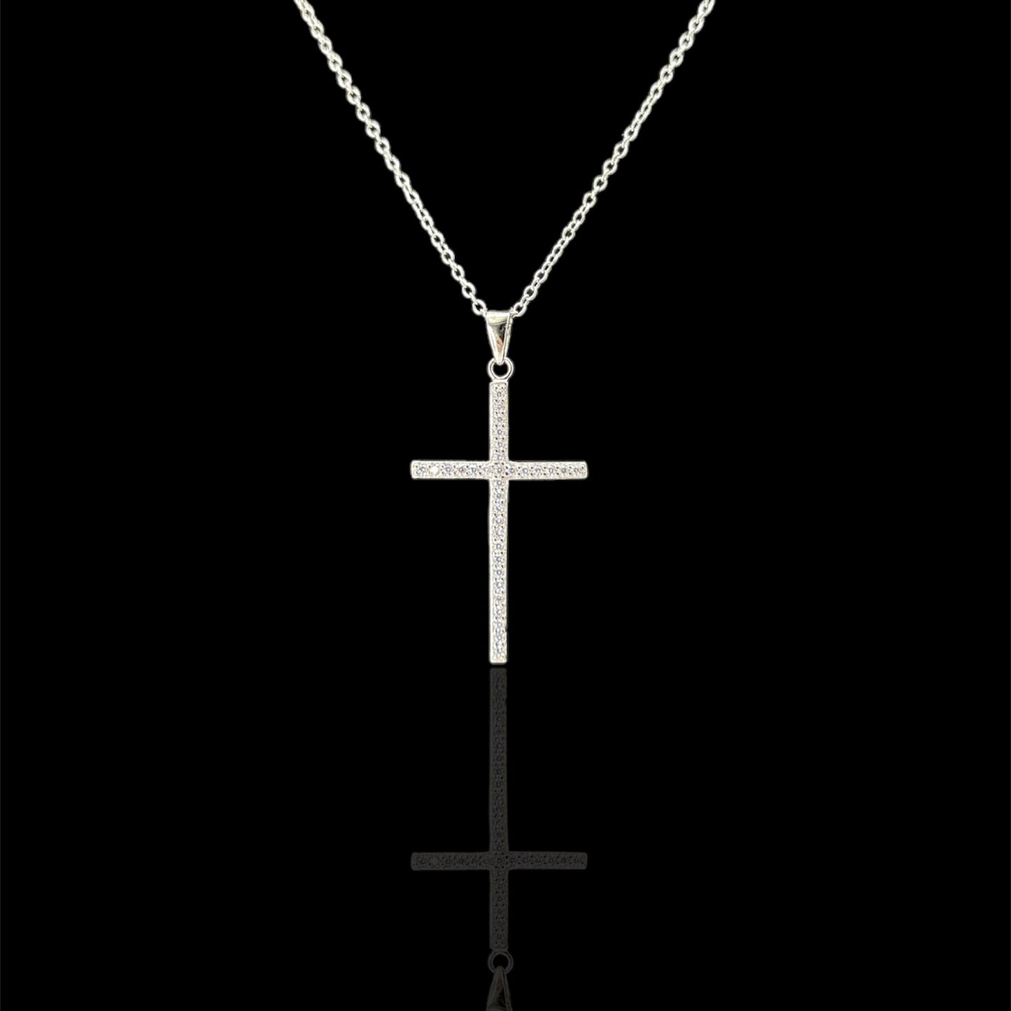 Straight Cross Necklace