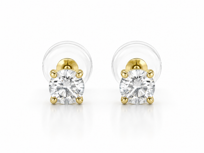 10k Gold Studs 2mm