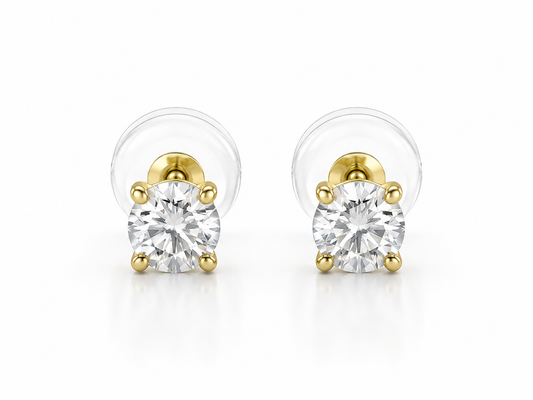 10k Gold Studs 2mm