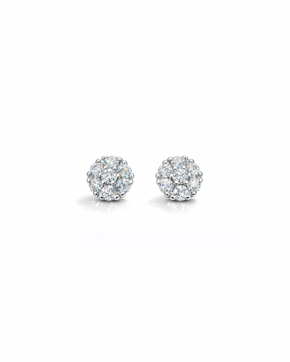 Flower Set Earring (6mm)