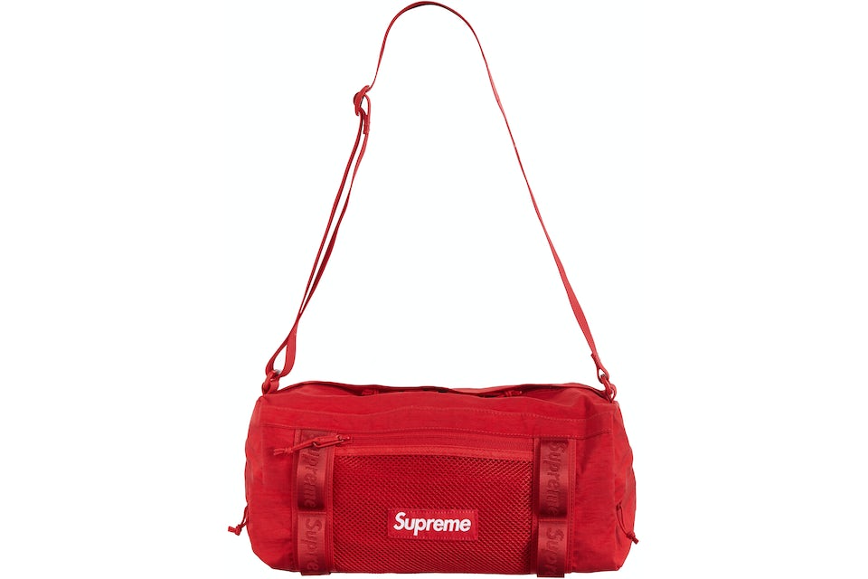 Supreme Mini Duffle Bag Dark Red