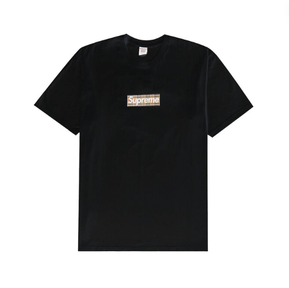 Supreme Burberry Box Logo Tee