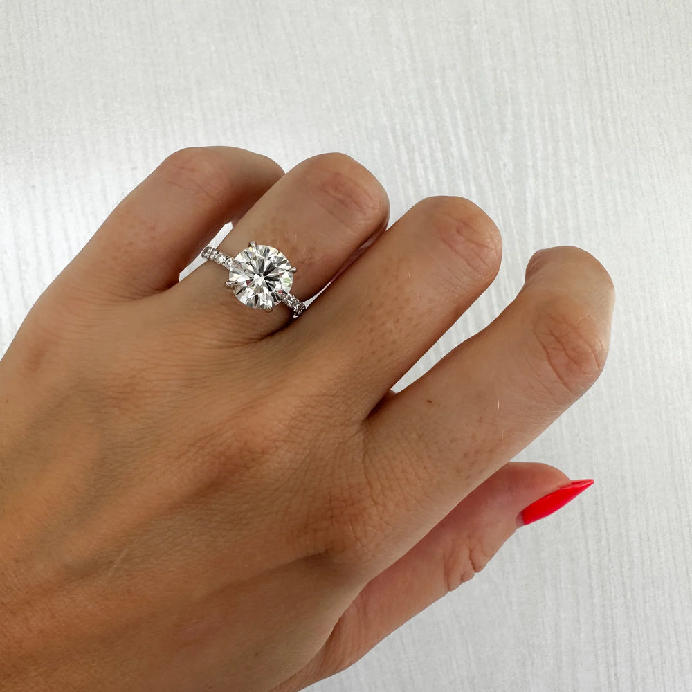 Legacy client ring — 3 carat Round Solitaire — September 28, 2026