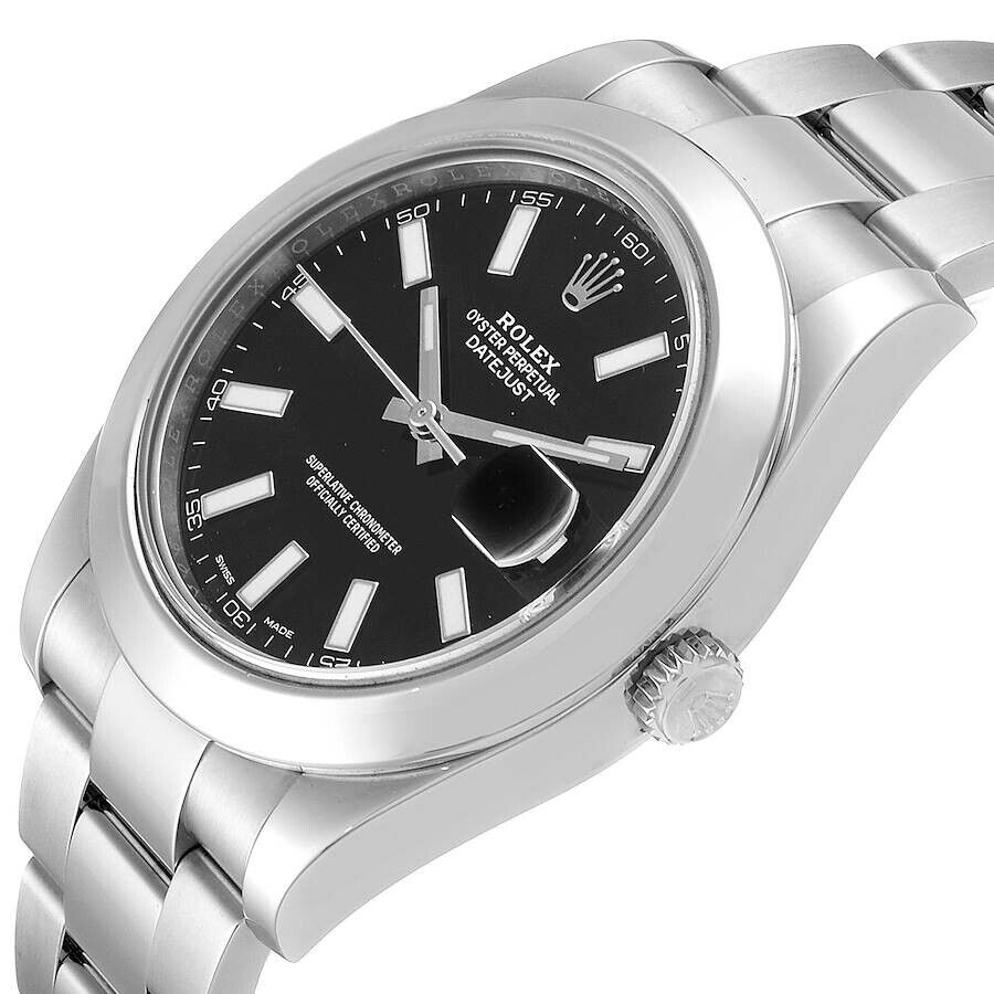 Rolex 41mm Datejust 41 Black Dial (Pre-Owned)