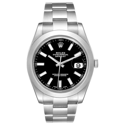 Rolex 41mm Datejust 41 Black Dial (Pre-Owned)