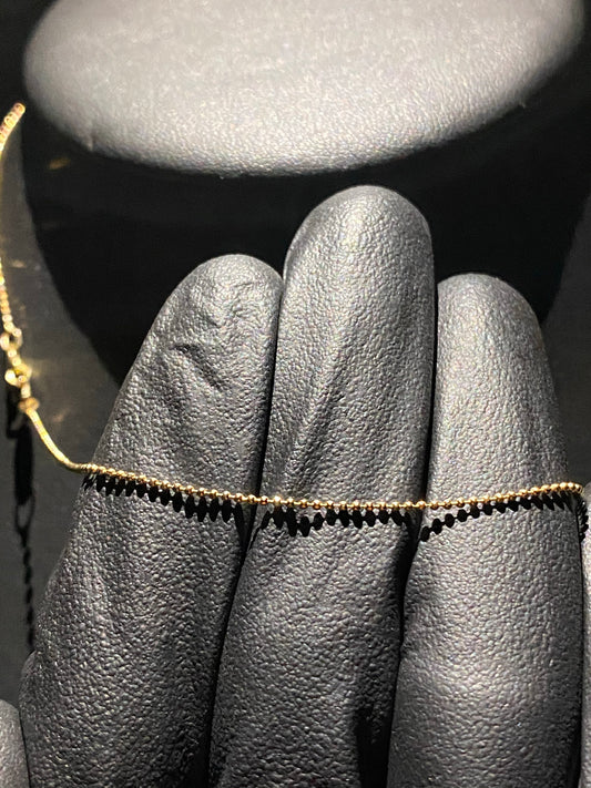 Mooncut chain Gold Color 1mm